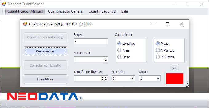 Cuantificador Integrado